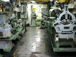 Machine shop of Midway aircraft carrier