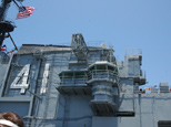Bridge of Midway aircraft carrier